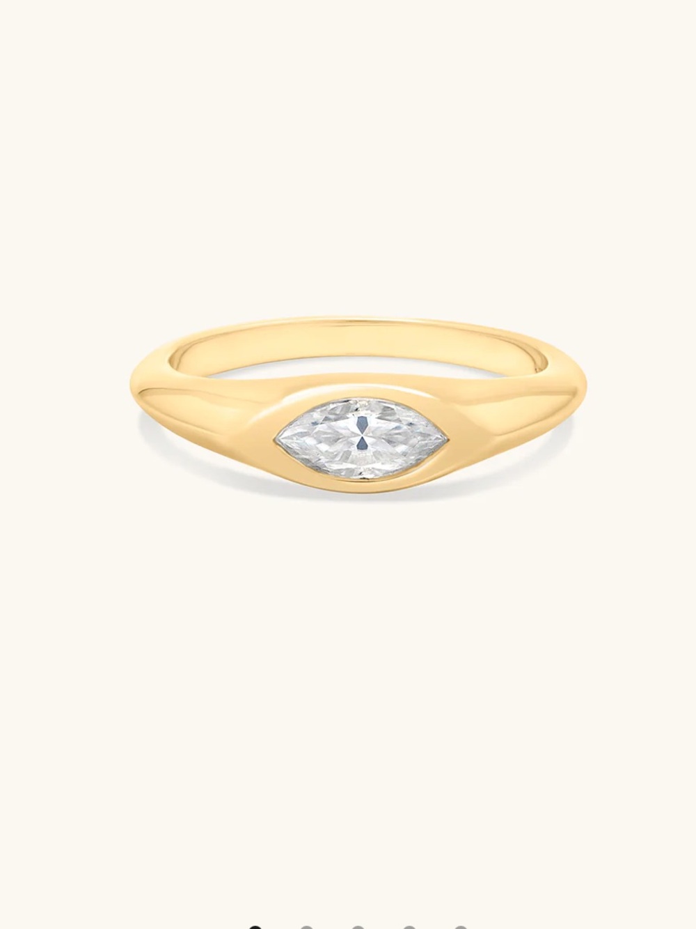 Leah Alexandra Marquise Cut Ring